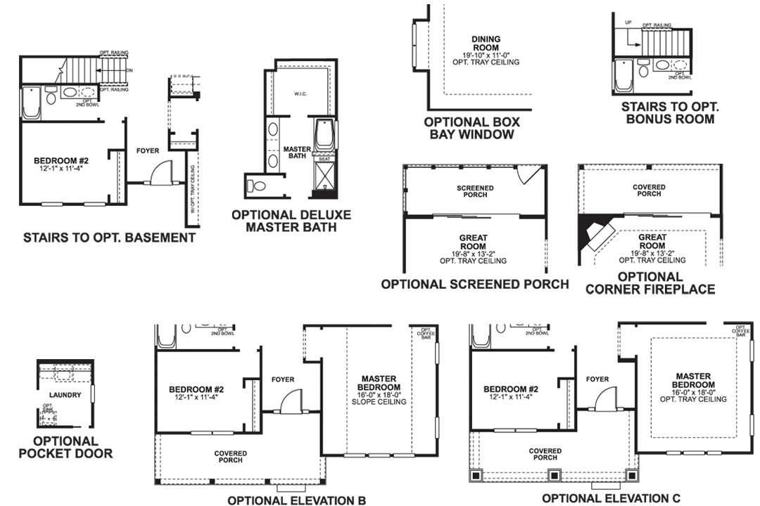 Beaufort First Floor Options