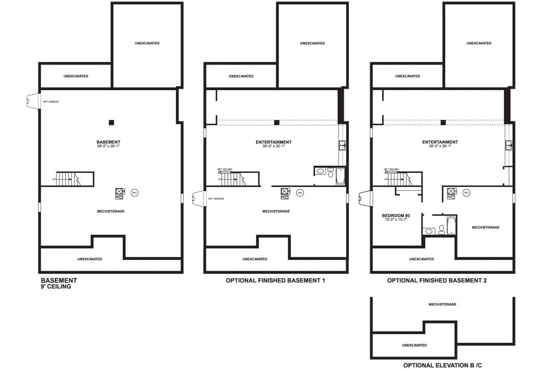 Beaufort Lower Level Options