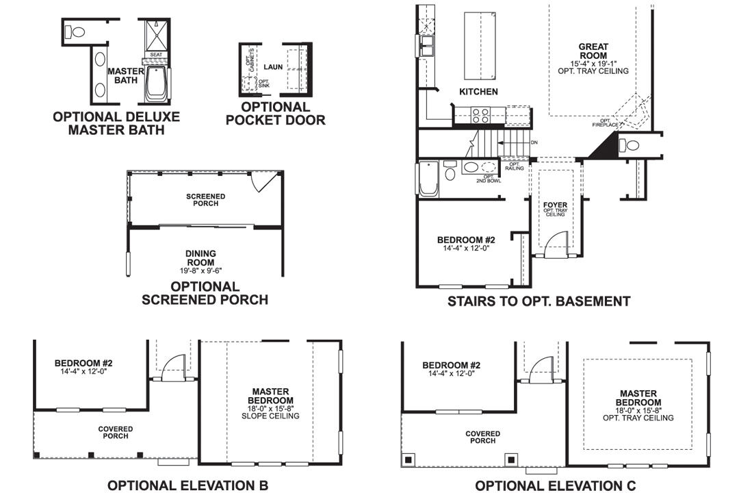 Charleston First Floor Options