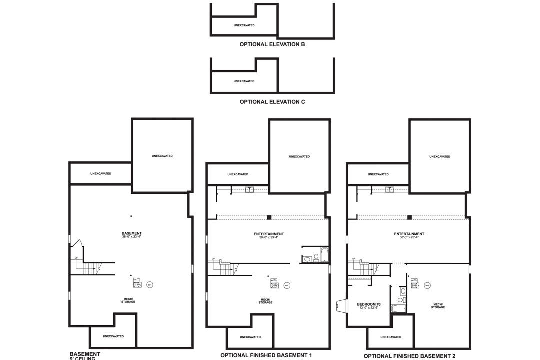 Charleston Lower Level Options
