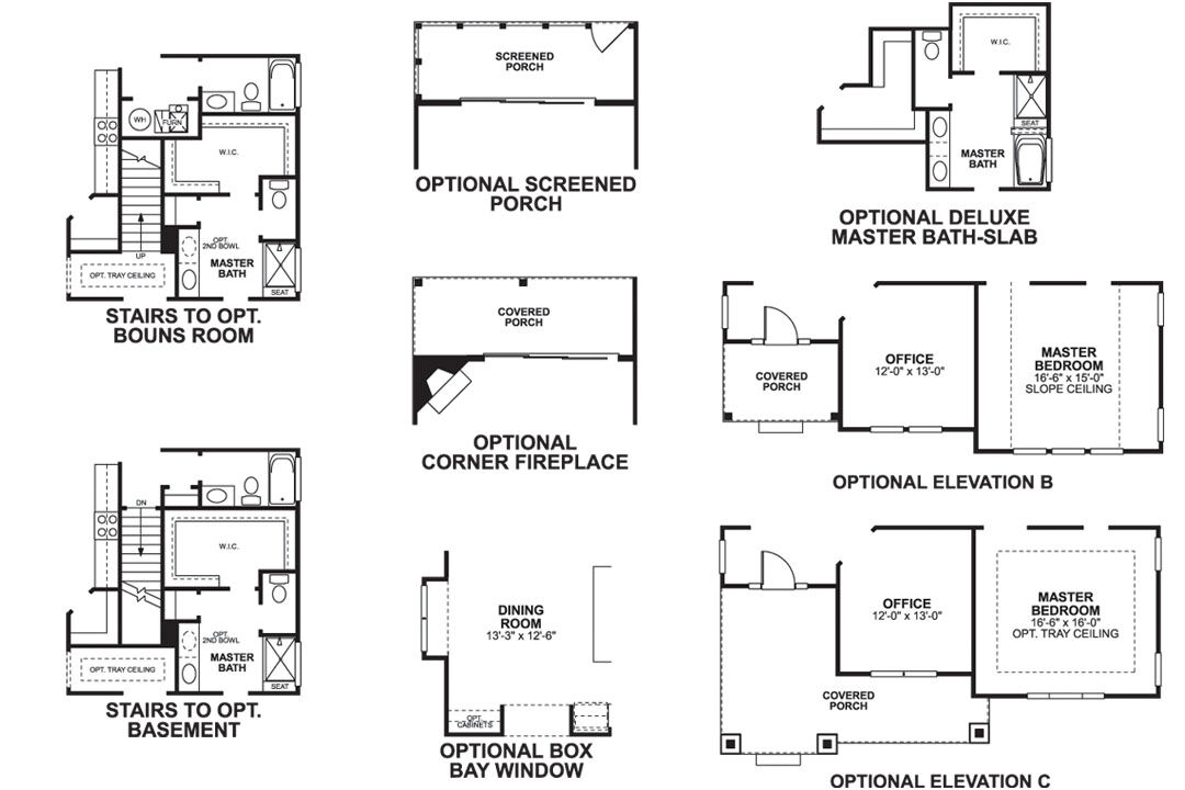 Durham First Floor Options