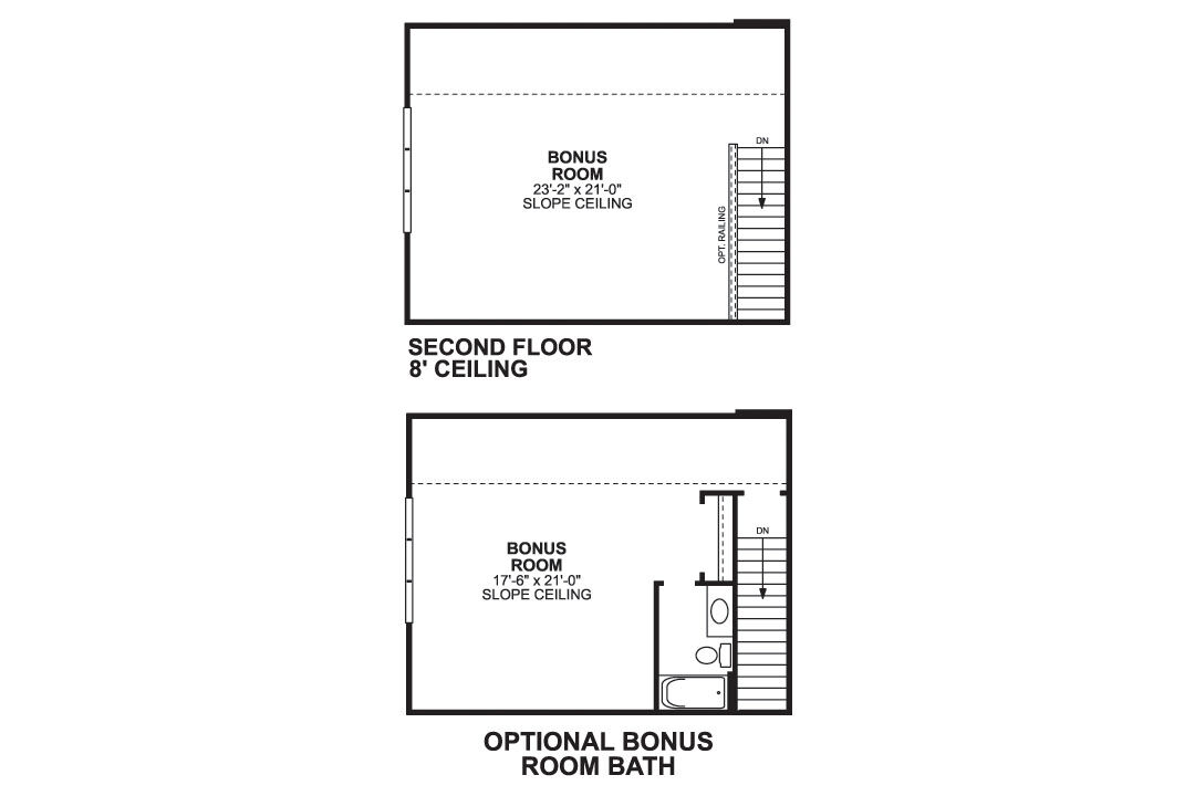 Durham Second Floor Options