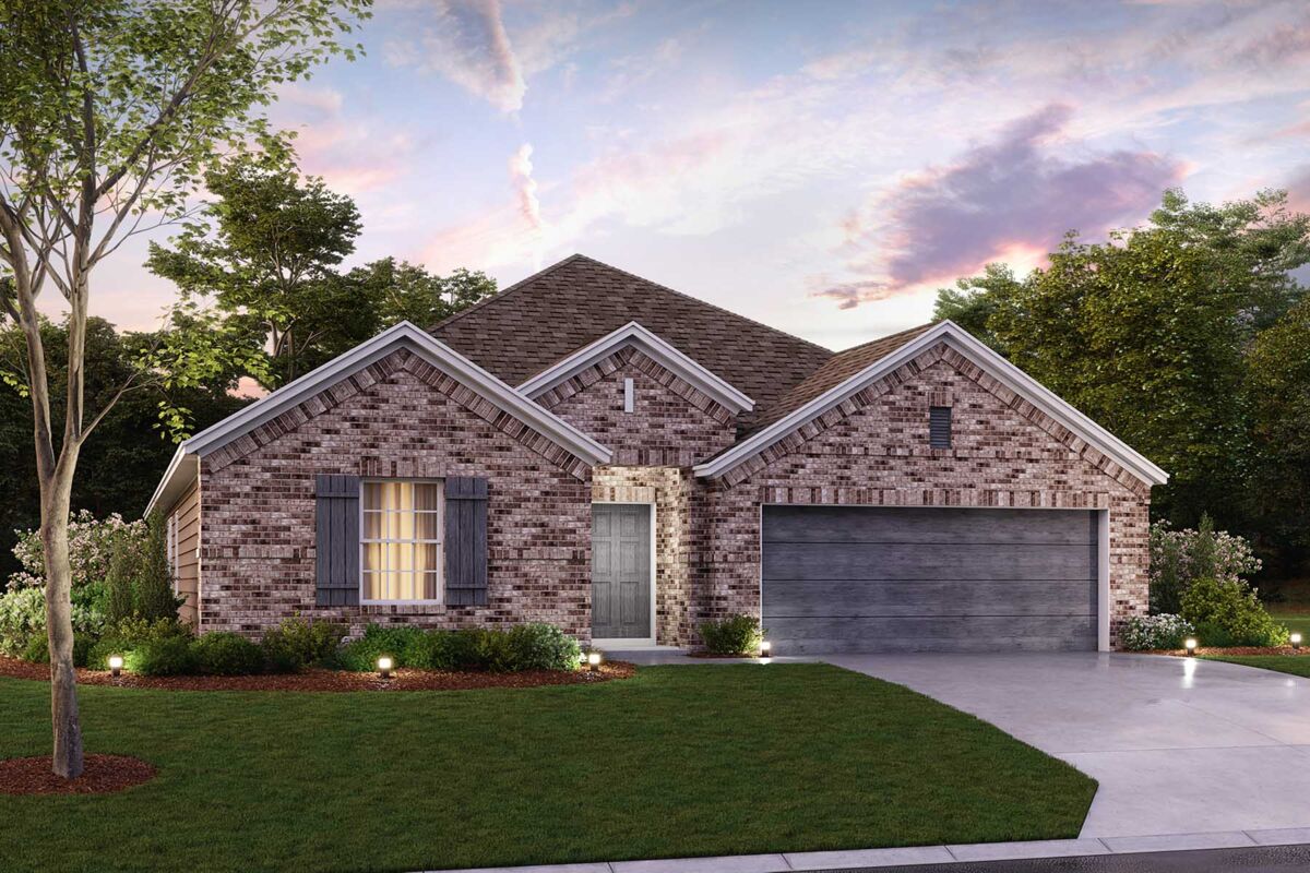 New Homes in Justin The Ellsworth (Plan) M/I Homes