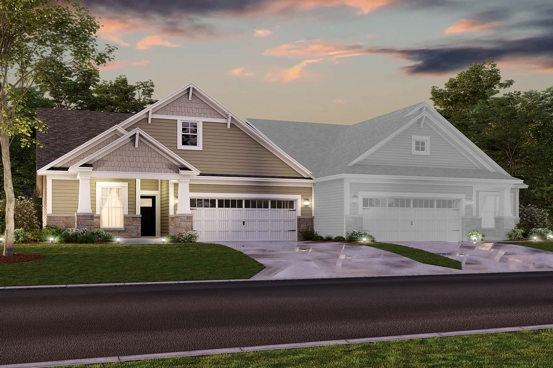 Homes M/I Noblesville (Plan) Homes The New - Vista in Bella -