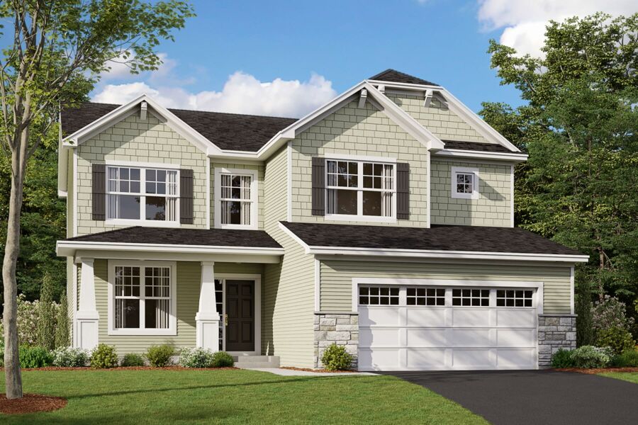 New Homes in Corcoran The Dearborn (Plan) M/I Homes