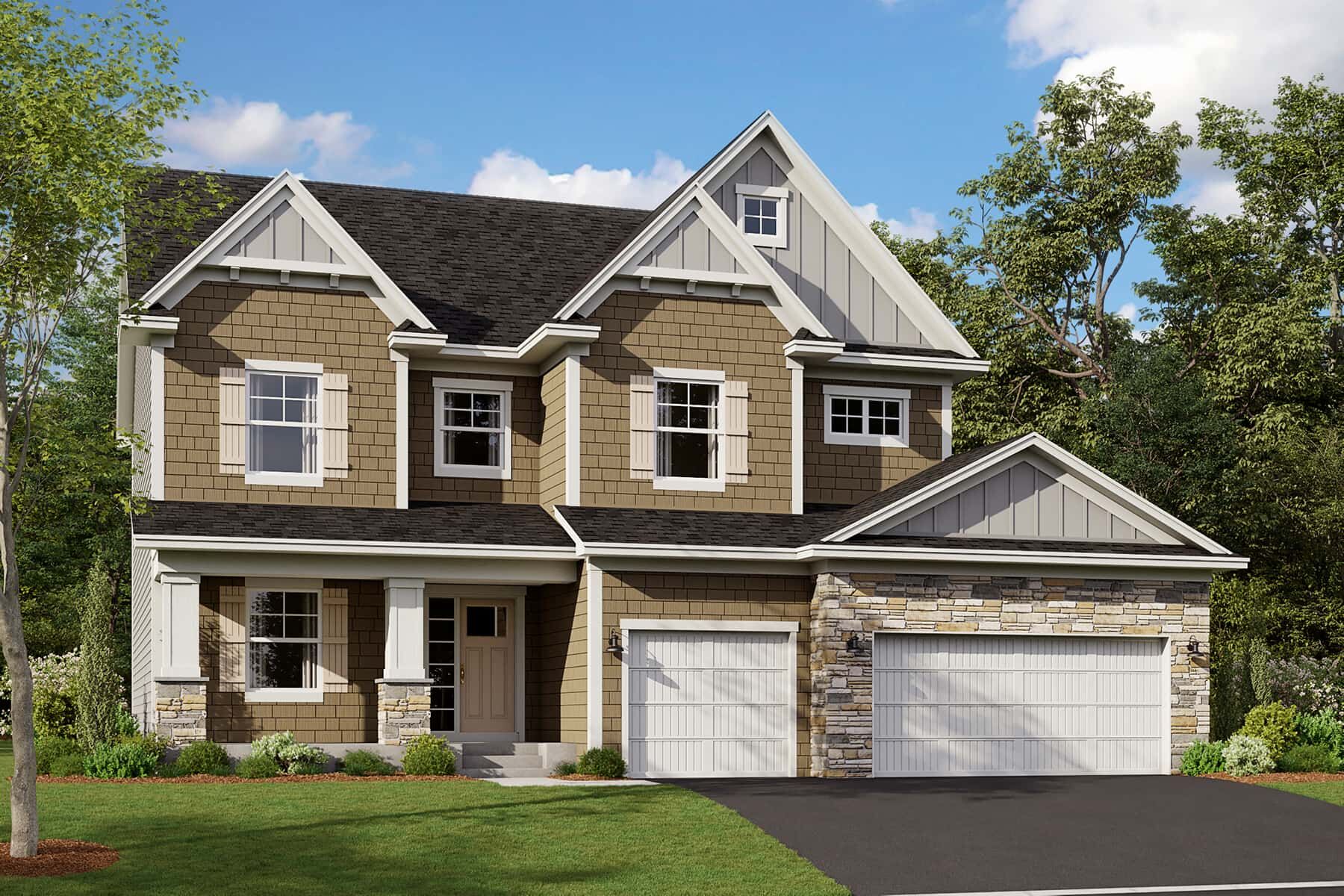 Alexander Elevation E - Stone