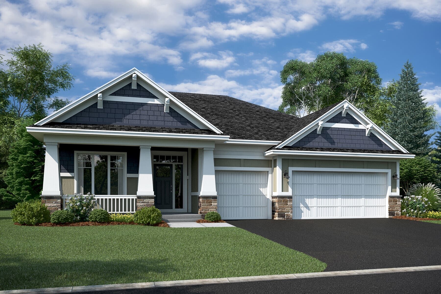 New Homes in The Langford (Plan) M/I Homes