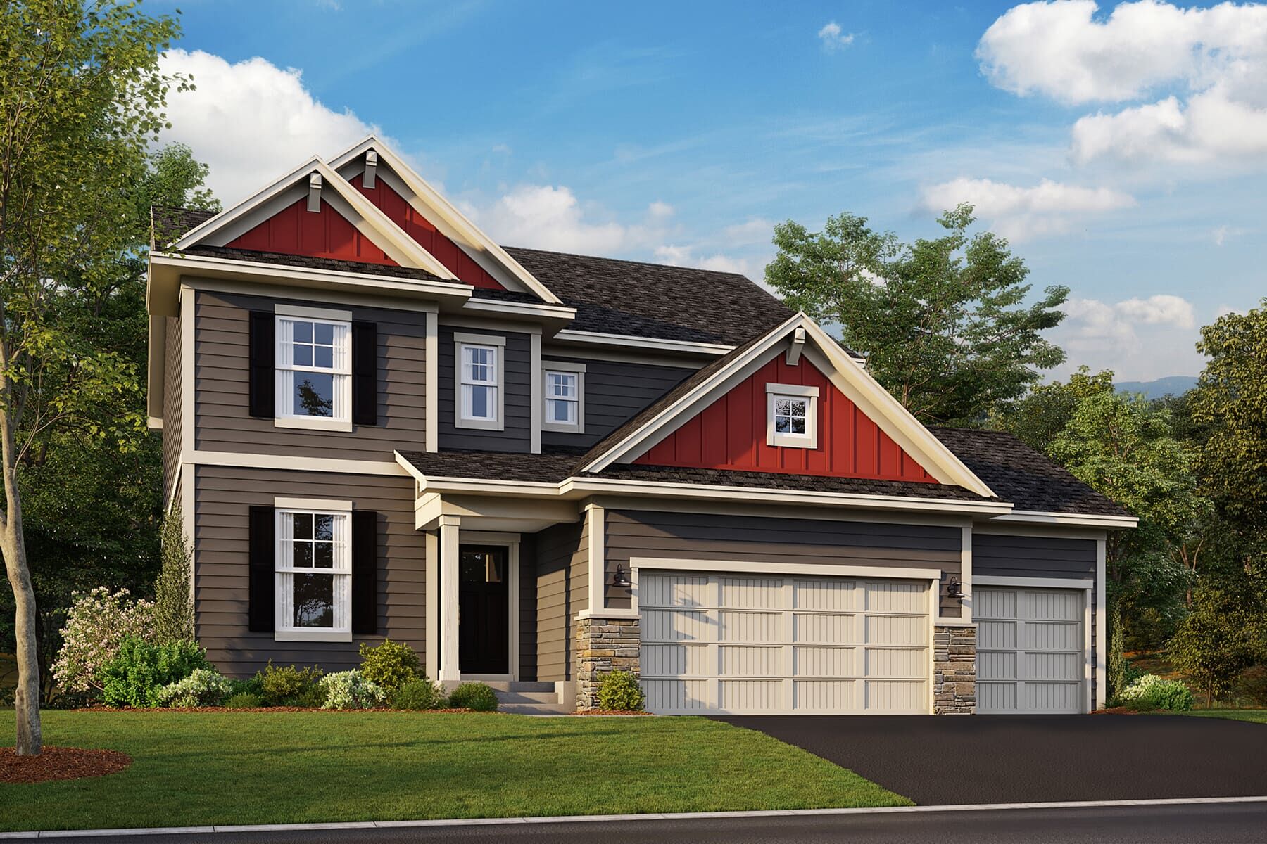 New Homes in St. Michael The Victoria (Plan) M/I Homes