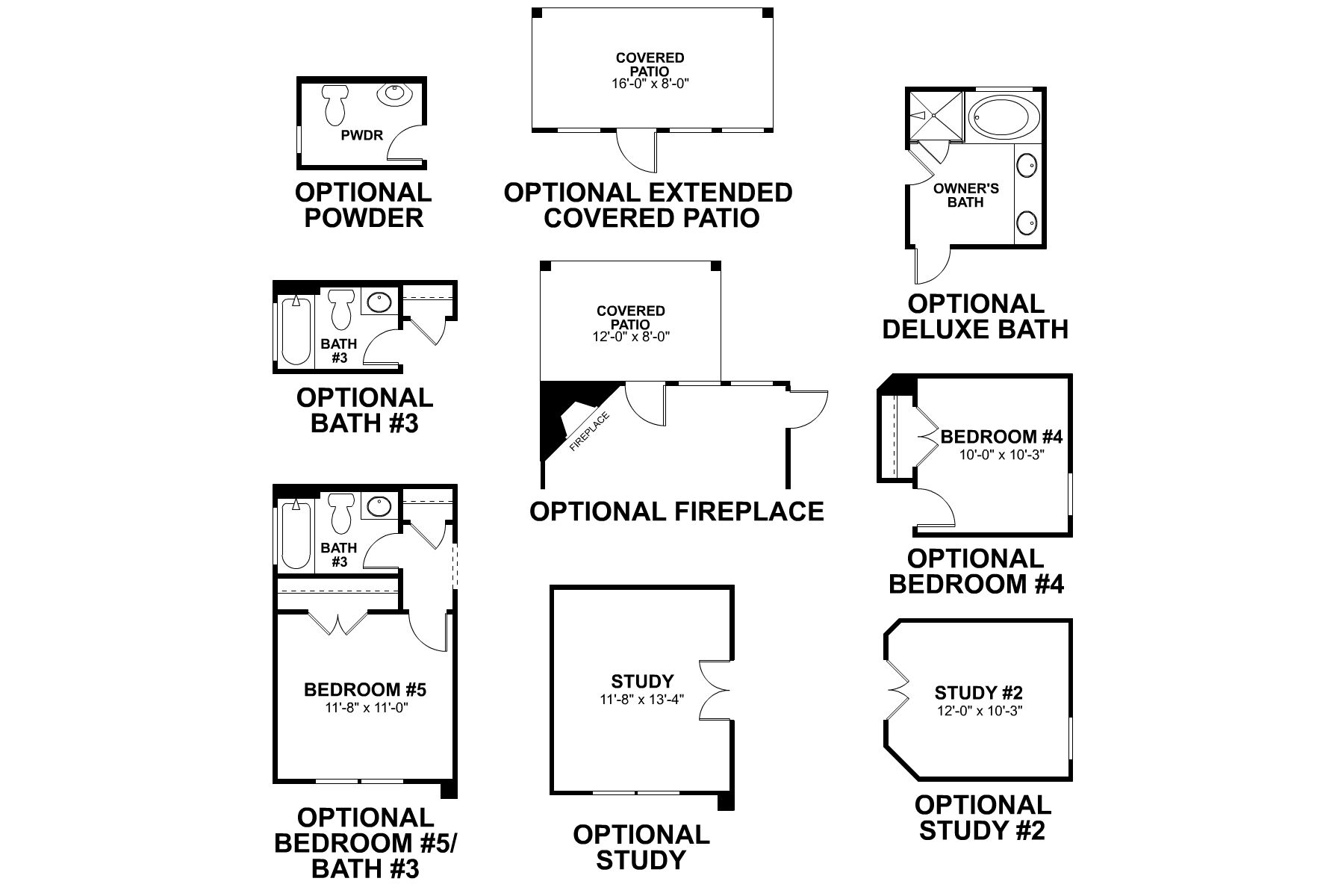 McKinney II First Floor Options