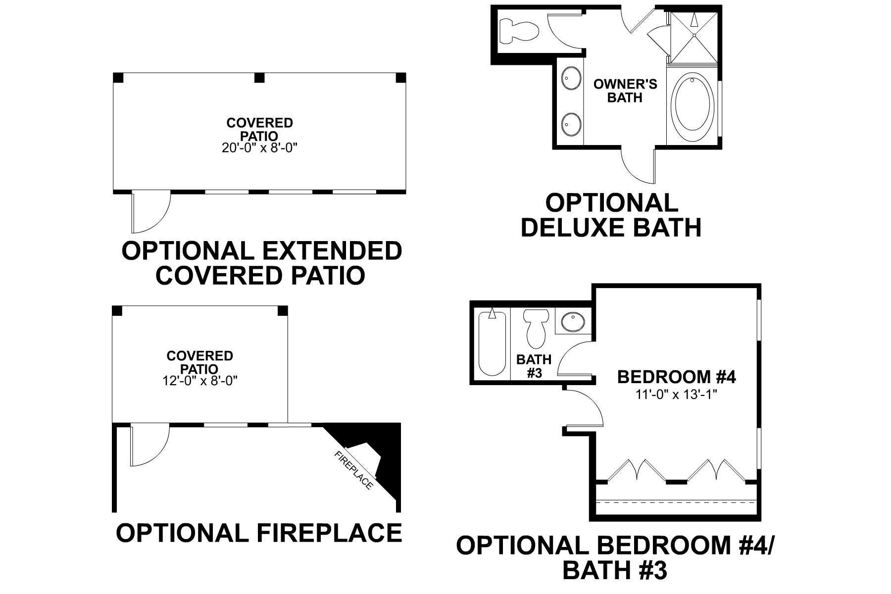 Barton II First Floor Options
