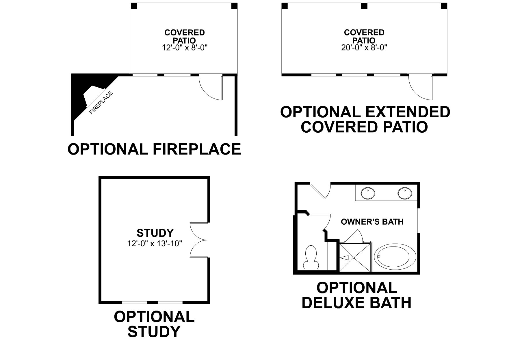 Franklin II First Floor Options
