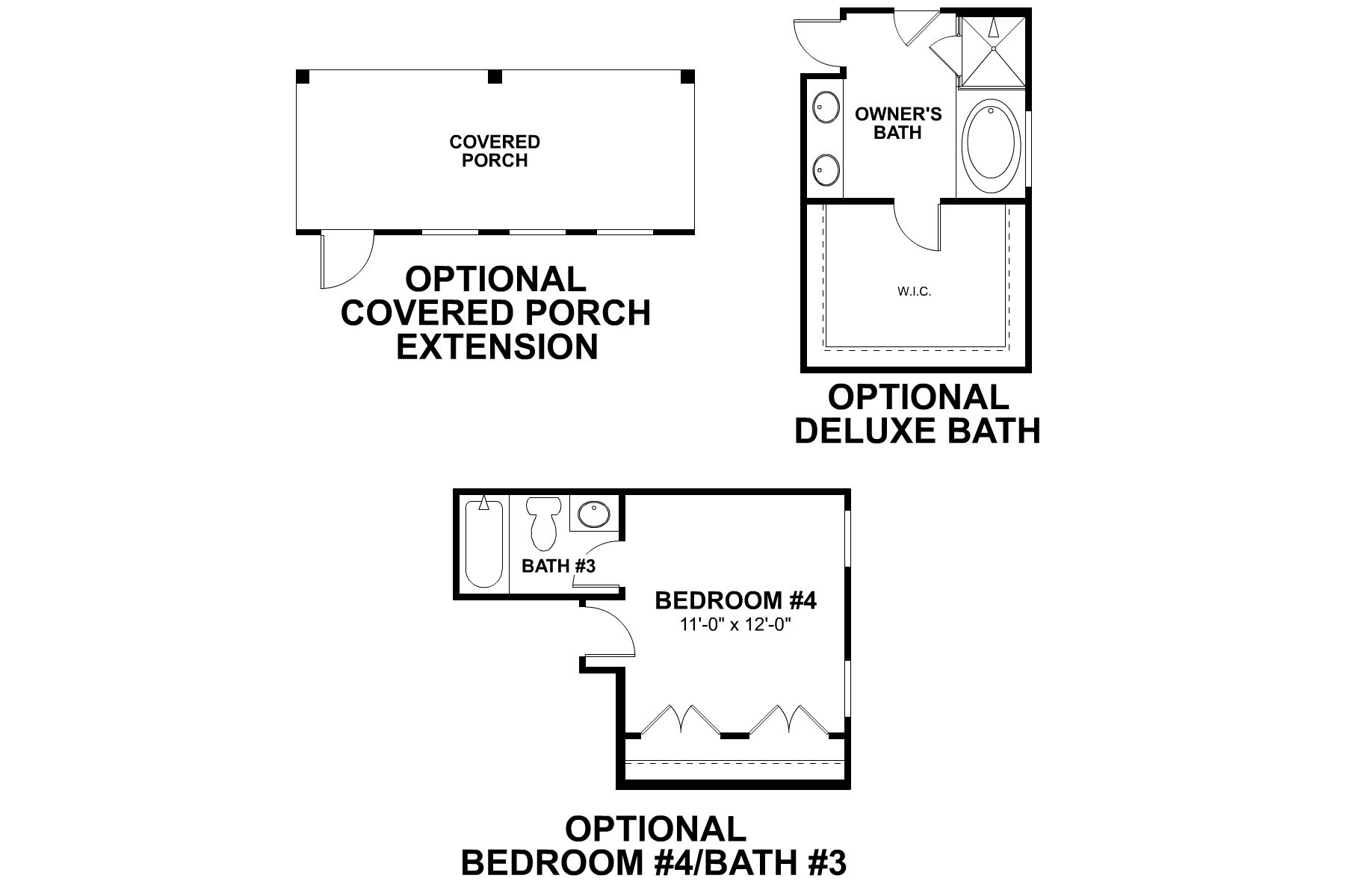 Paramount II First Floor Options