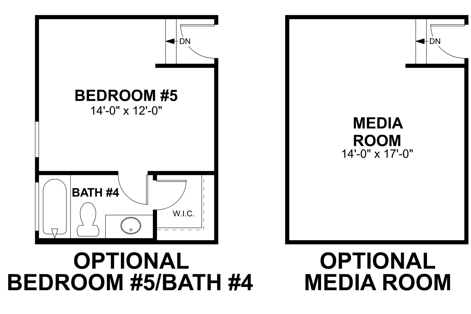 Paramount II Second Floor Options