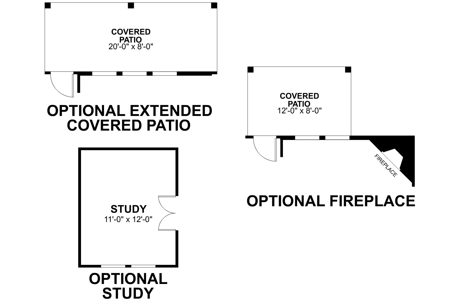 Driskill II First Floor Options