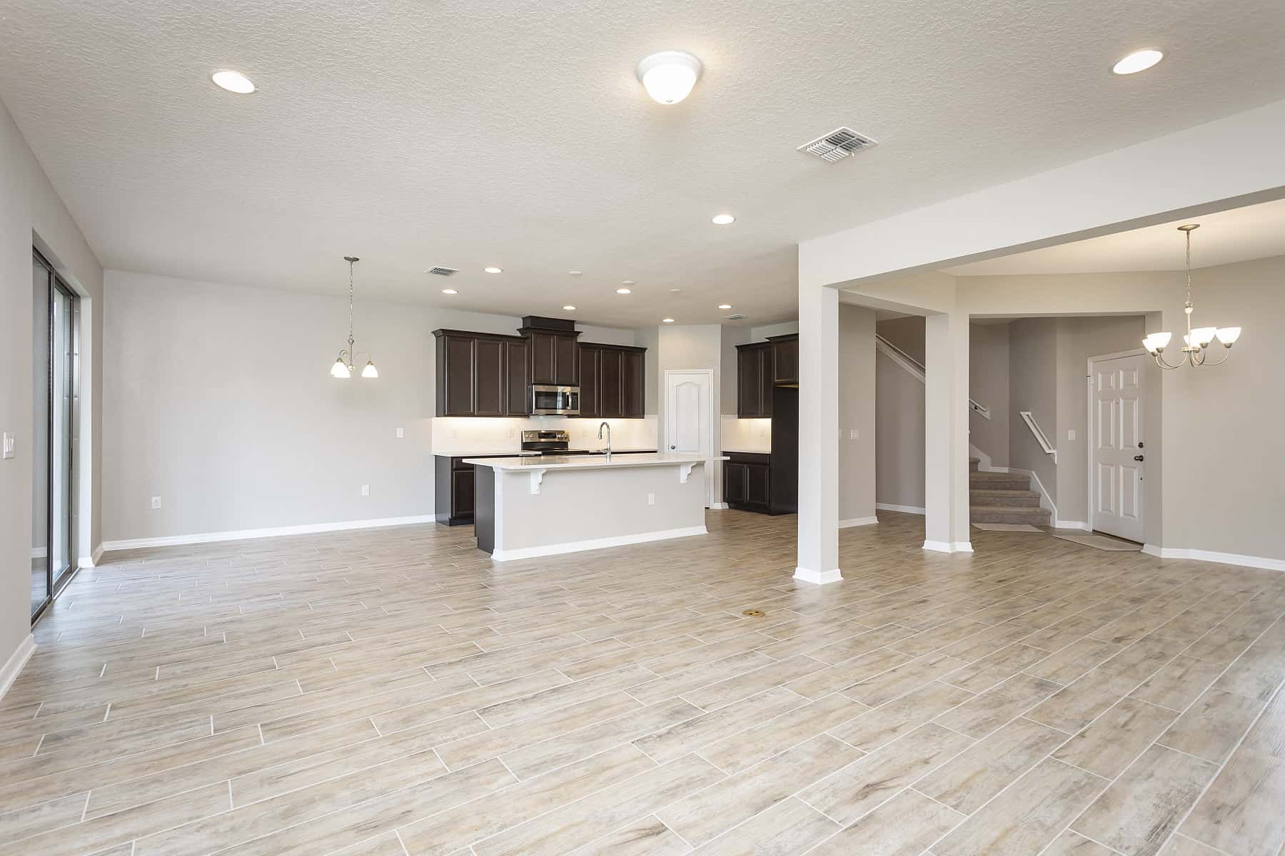 Interior of Lancaster Floorplan by M/I Homes