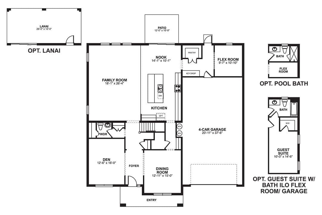 The Grandview Fl Plan Details - M/I Homes