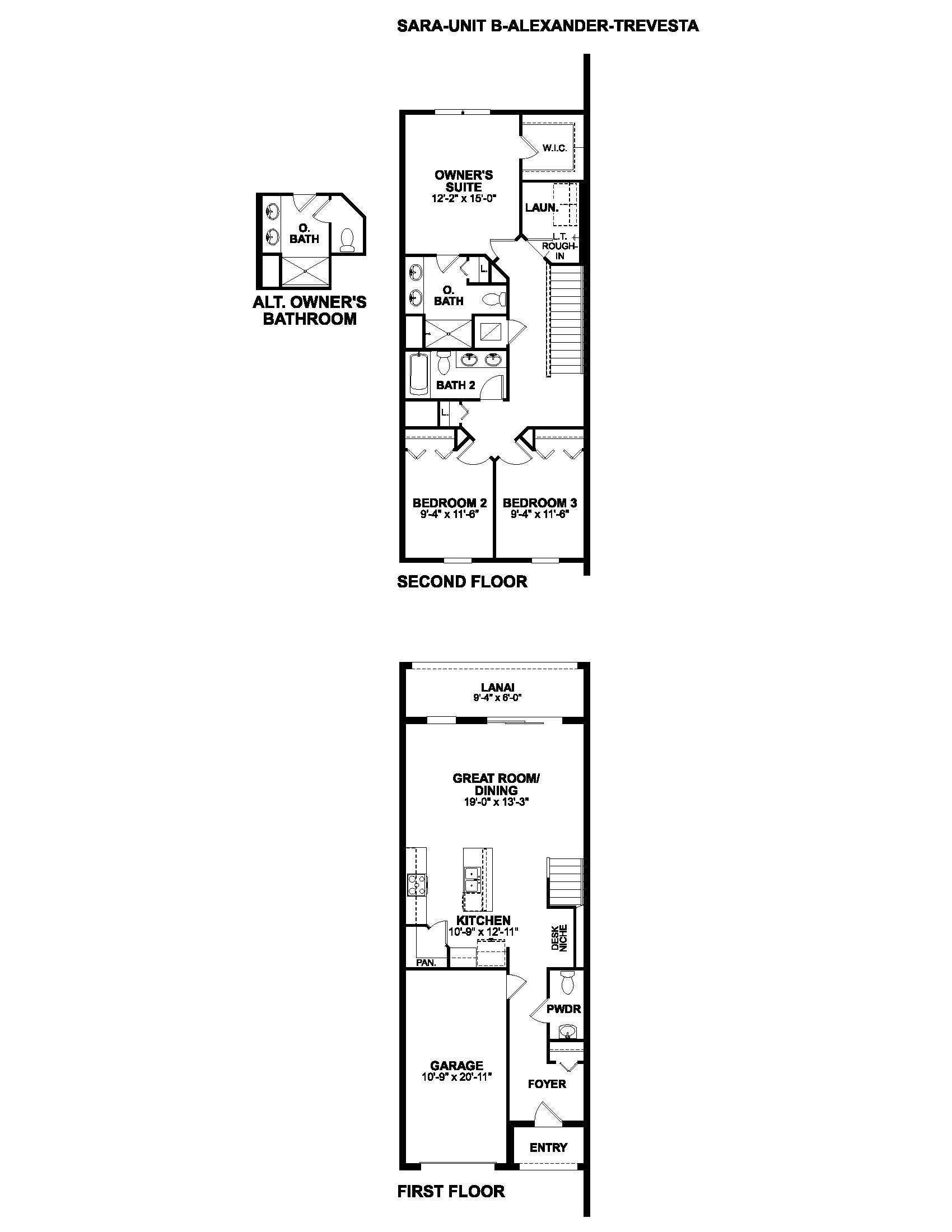 Alexander Floorplan