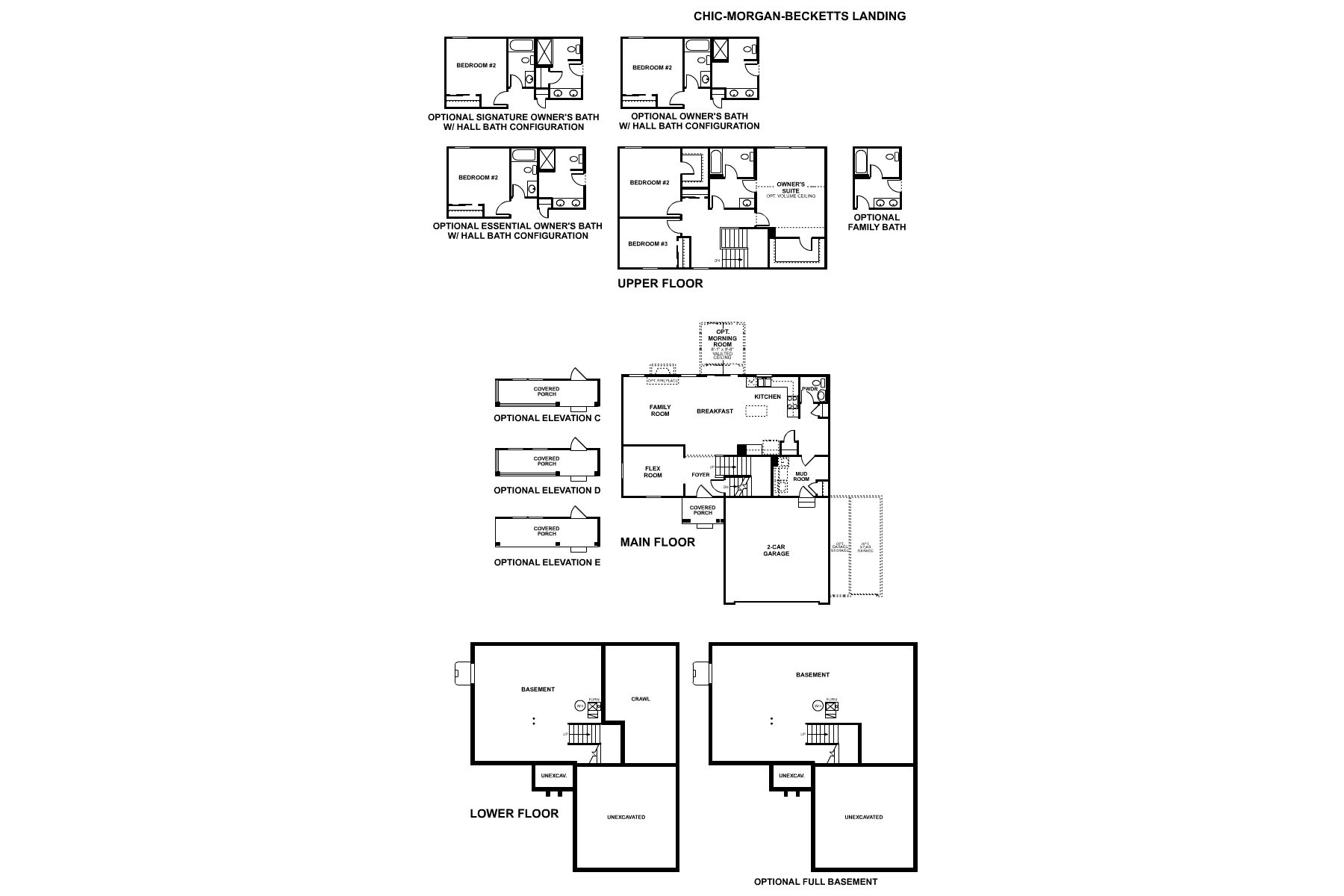 Becketts Landing Morgan Floorplan