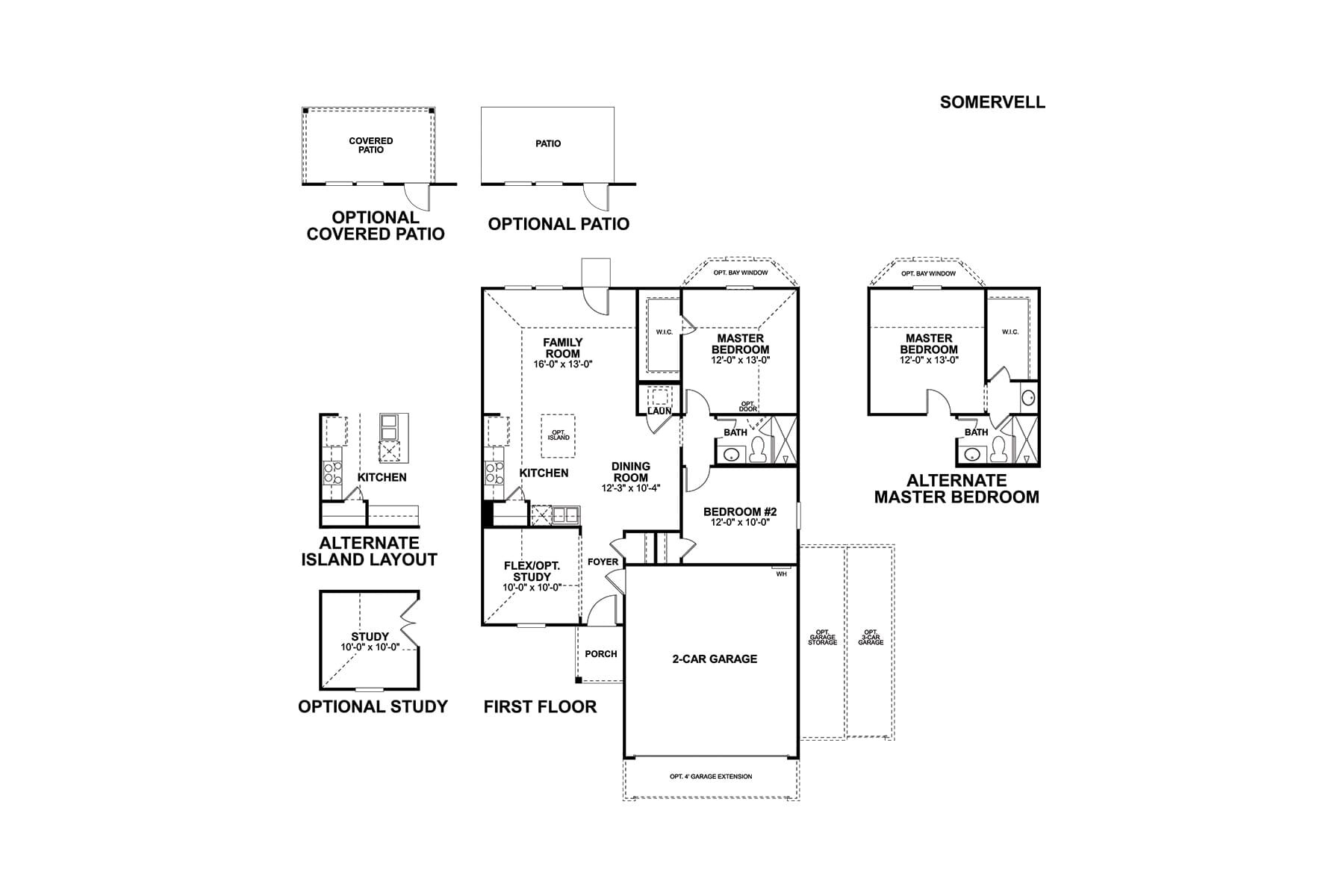 New Homes in Magnolia The Somervell (Plan) M/I Homes