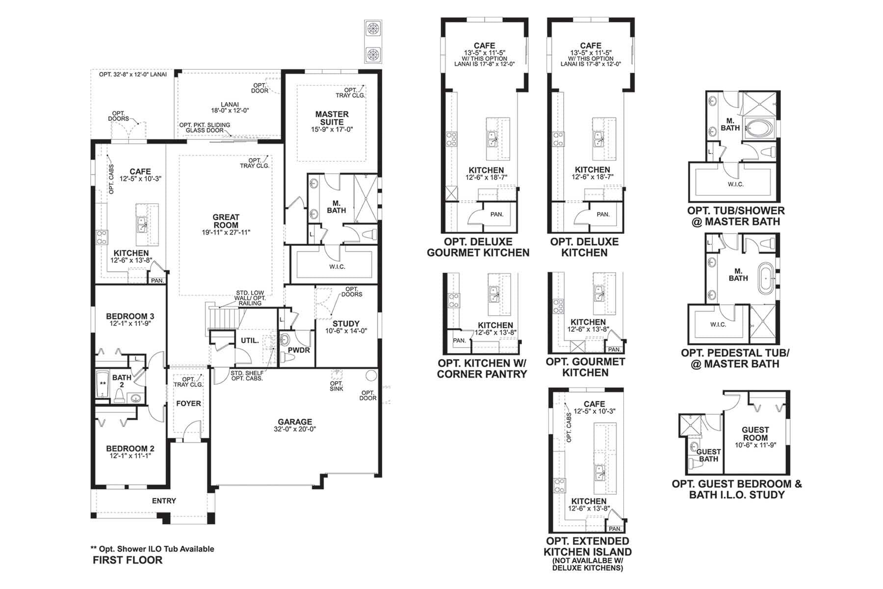 New Homes in Wesley Chapel The Corina III Bonus (Plan) M/I Homes