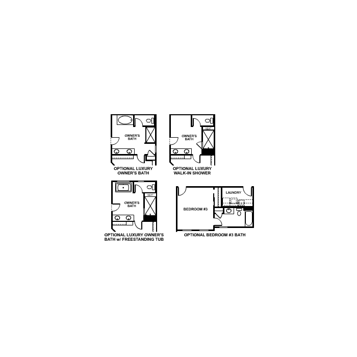 Hawthorn Woods Country Club Stanton Upper Floor Options