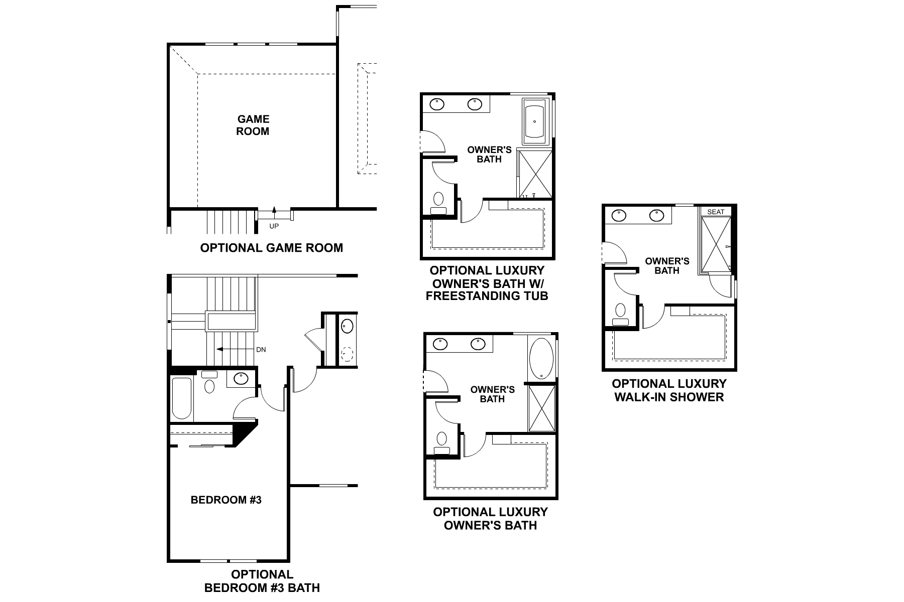 Hawthorn Woods Country Club Sutcliff Upper Floor Options