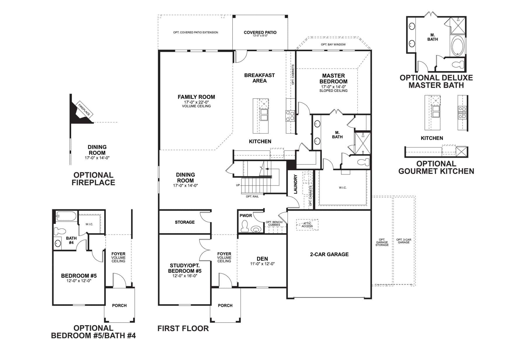 New Homes in Leander The Dickinson (Plan) M/I Homes