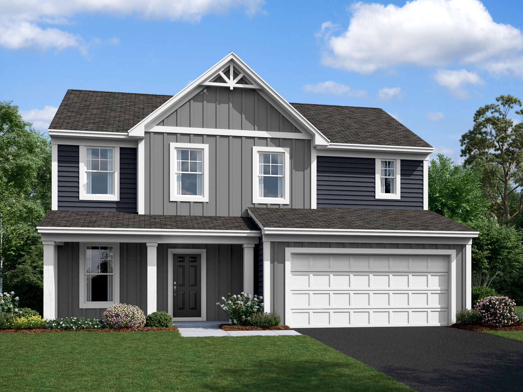 New Homes in Concord The Dearborn II (Plan) M/I Homes