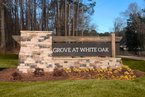Grove at White Oak Entrance