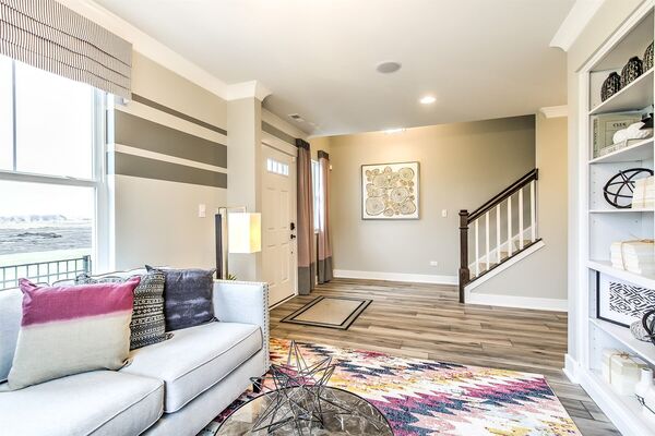 Throw Pillows used to Decorate a Living Room