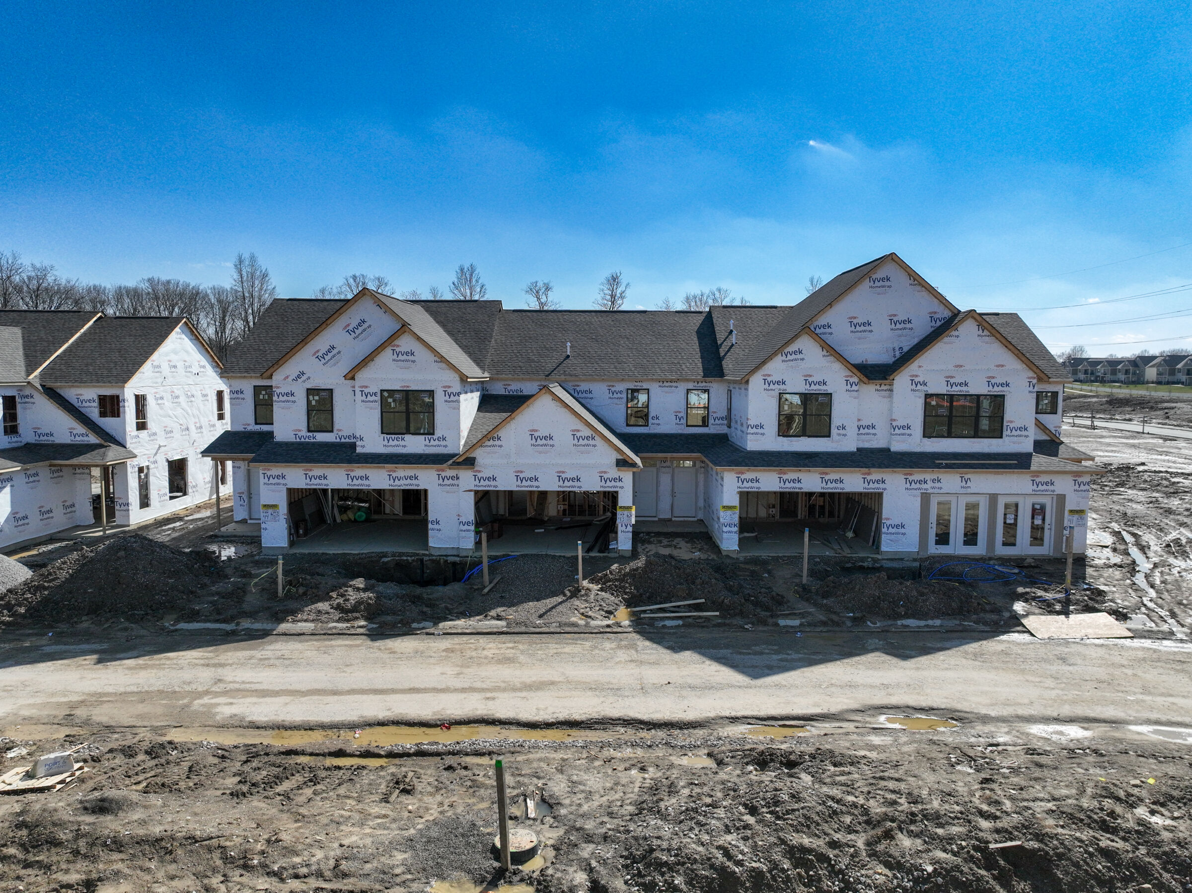 Westerville Townhomes Townes at Hamilton M/I Homes