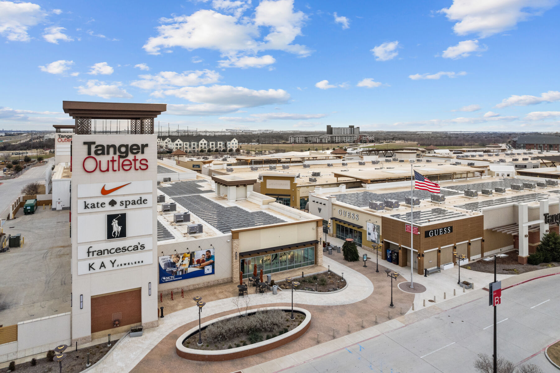 Construction for Tanger Factory Outlet Centers starts north of Fort Worth