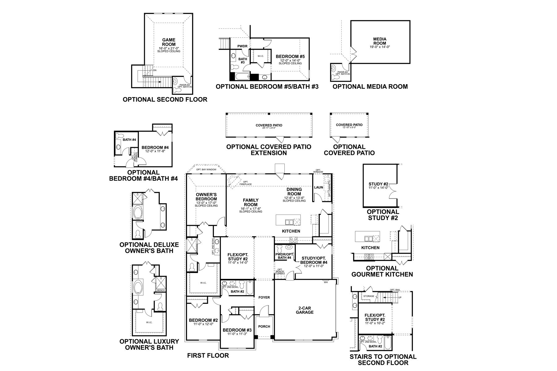 New Homes in San Antonio The Sabine (Plan) M/I Homes