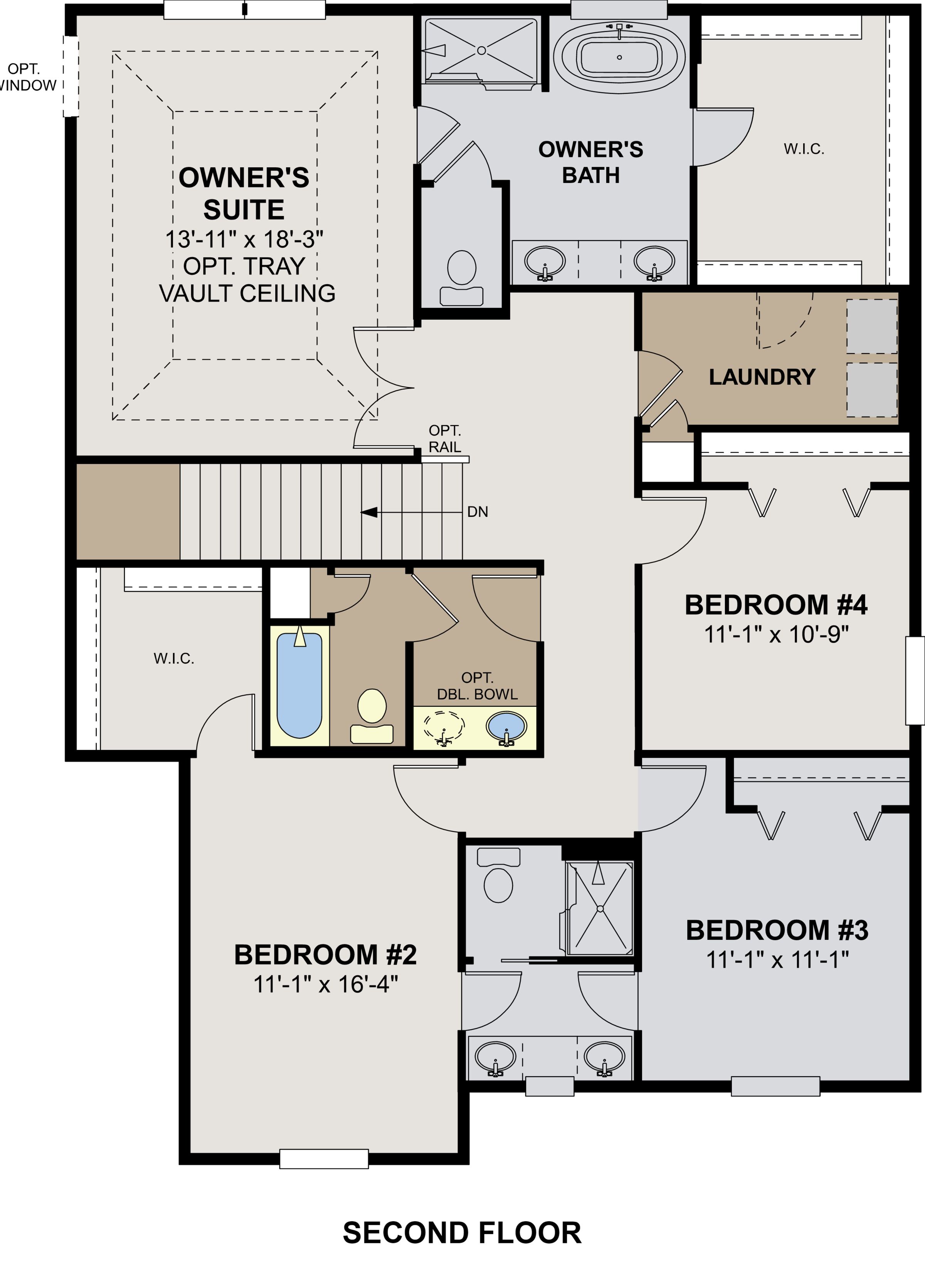 Woodland Cove Beckett Floorplan