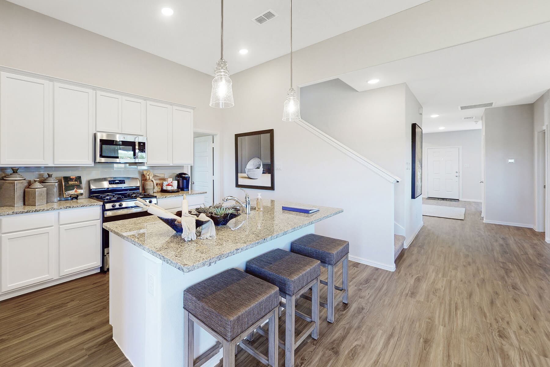 Kitchen With LVP Floors