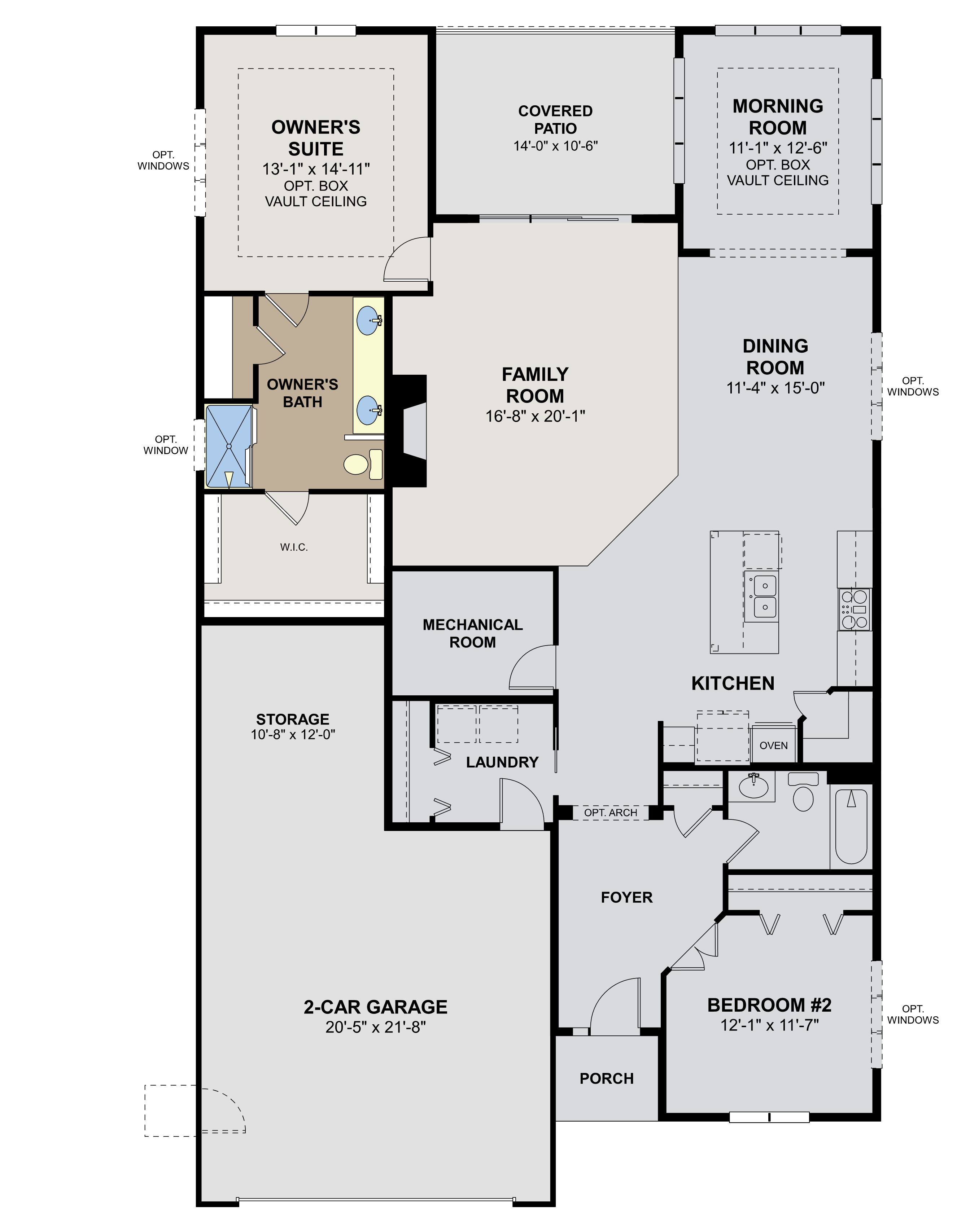 Amber Fields Willow II Floorplan