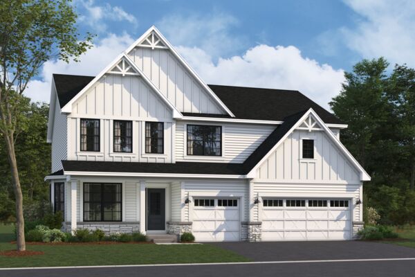 Essex Elevation Urban Farmhouse