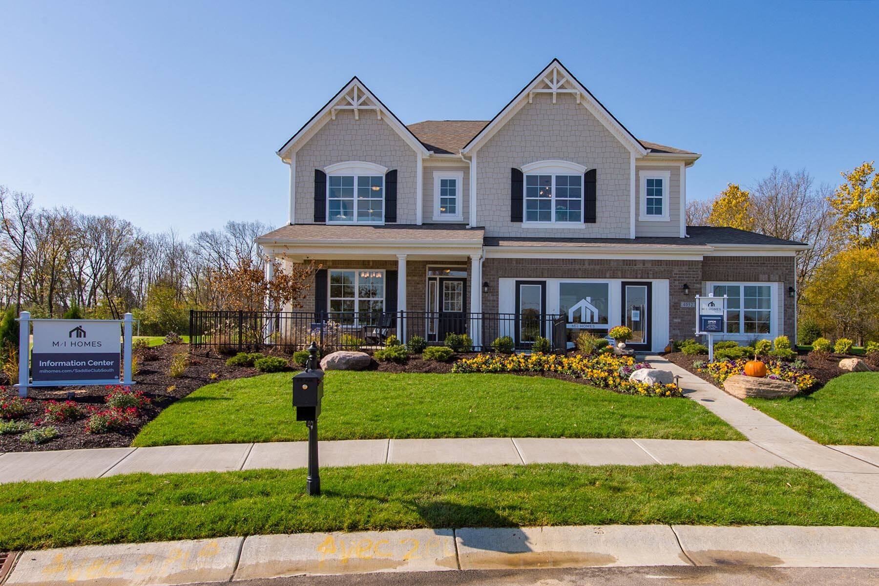 New Home in Bargersville The Glendale Slab M/I Homes