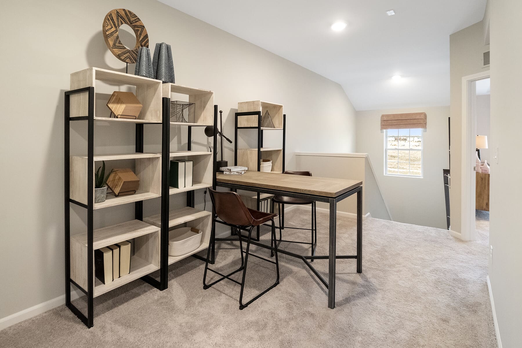 Open Loft With Small Desk