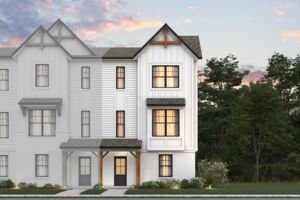 3-Story Farmhouse Elevation 3