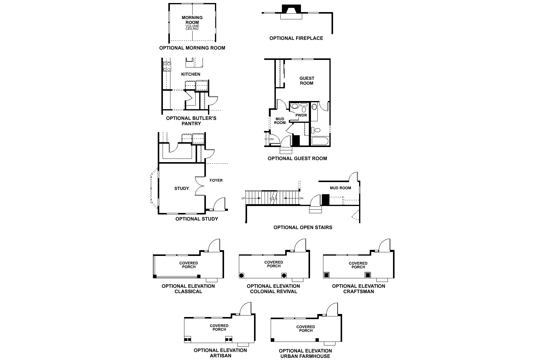 Lyndale First Floor Options