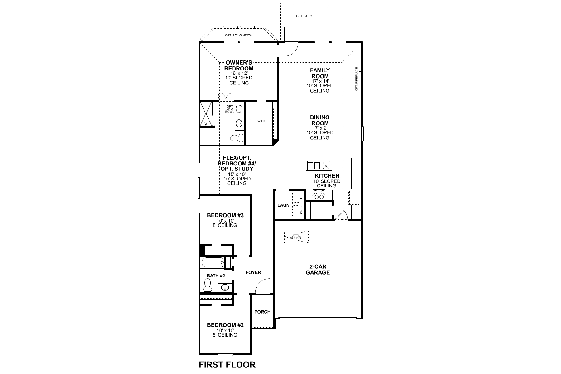 New Homes In Princeton - The Eastland (plan) - M I Homes