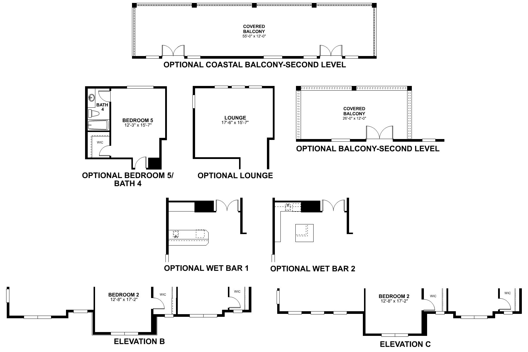 Grandview Second Floor Options