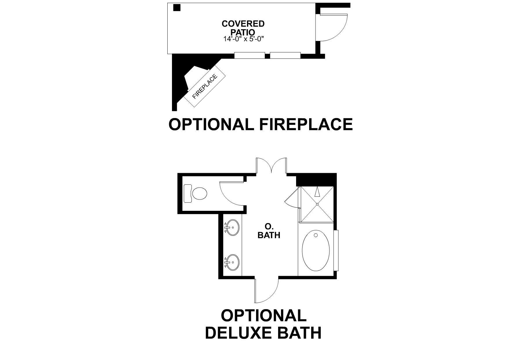 Dexter First Floor Options