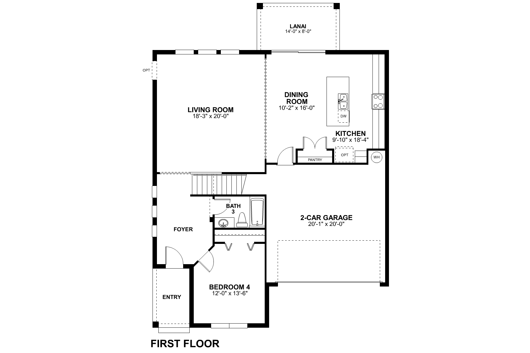 Kent Floorplan First Floor