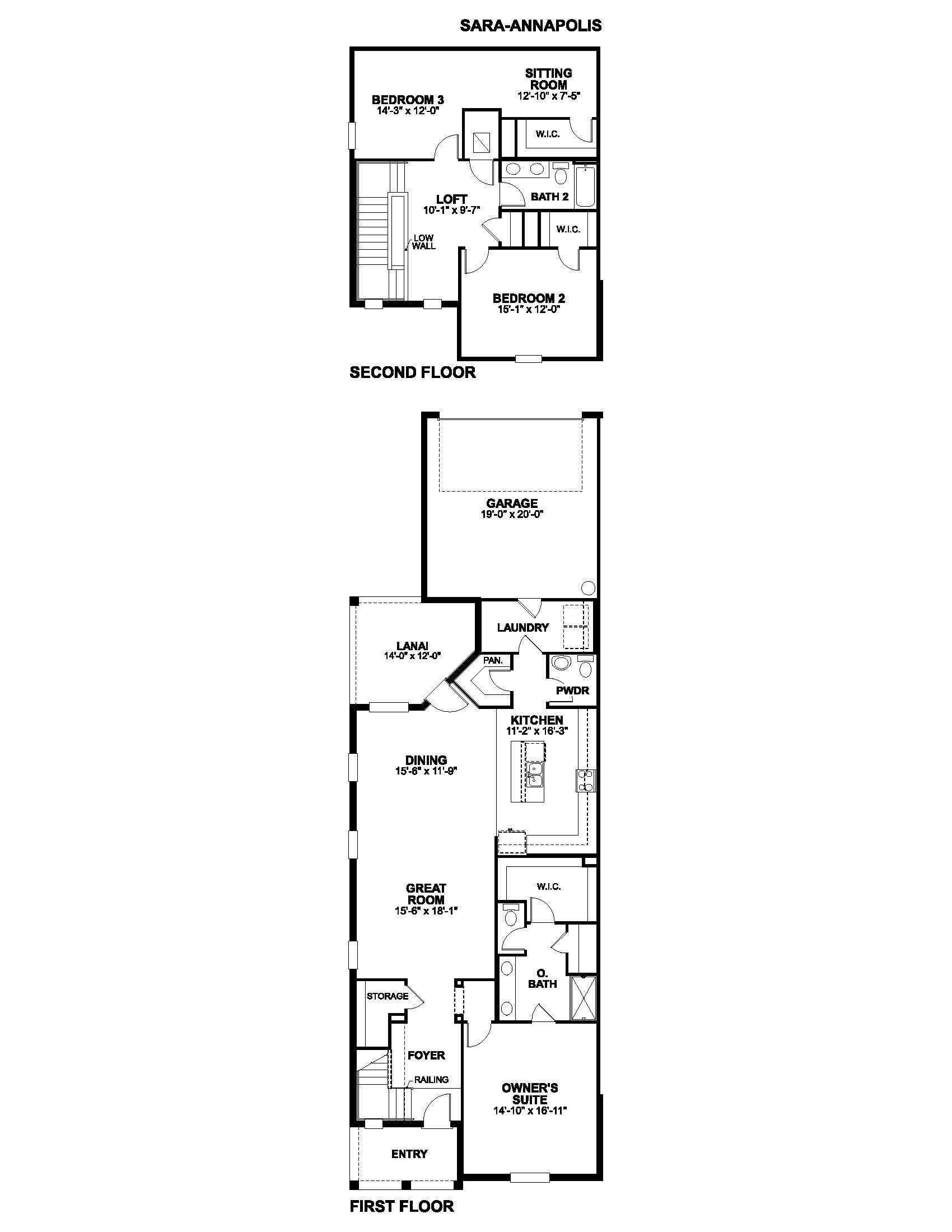 Annapolis Floorplan