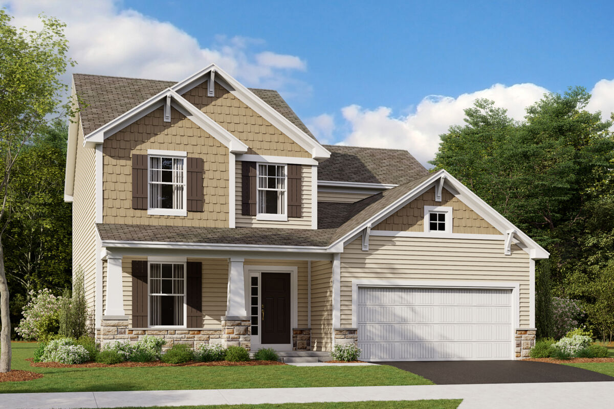 New Homes in Commercial Point The Erie (Plan) M/I Homes